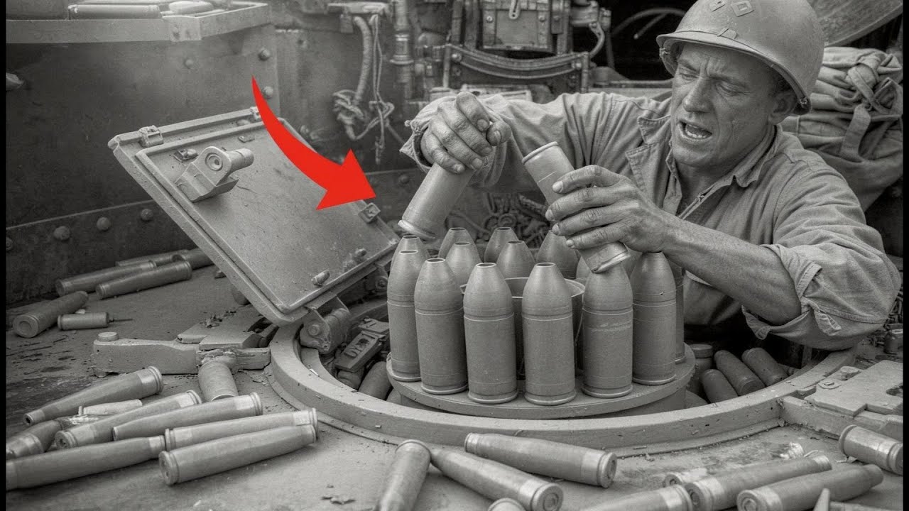 Comment un chargeur idiot a doublé la cadence de tir des Shermans