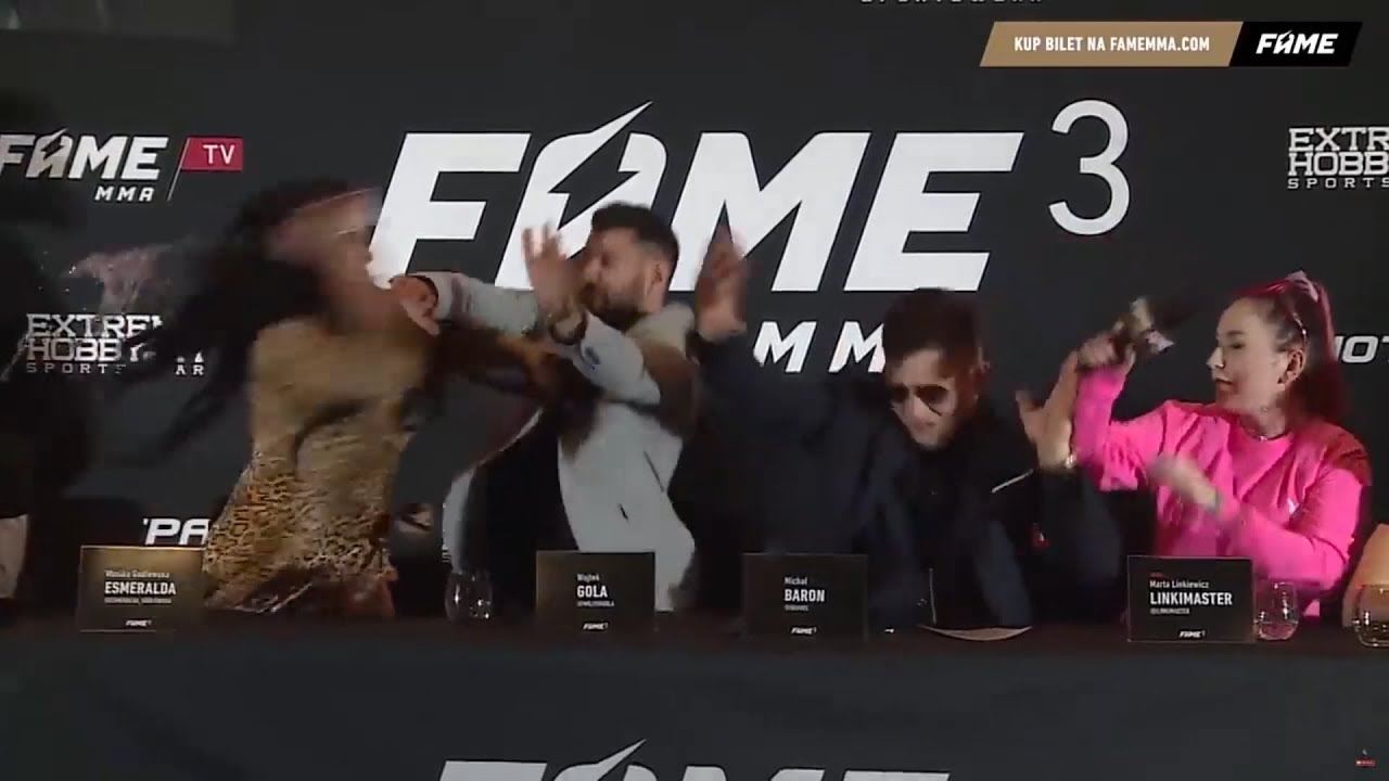#FAMEMMA OSTRA WYMIANA ZDAŃ ESMERALDY GODLEWSKIEJ VS MARTA LINKIEWICZ! FAME MMA 3 *zaszło za daleko*