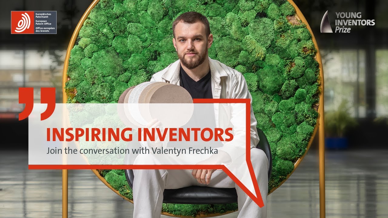 Inspiring inventors: In conversation with Valentyn Frechka, moderated by Edward Cooke