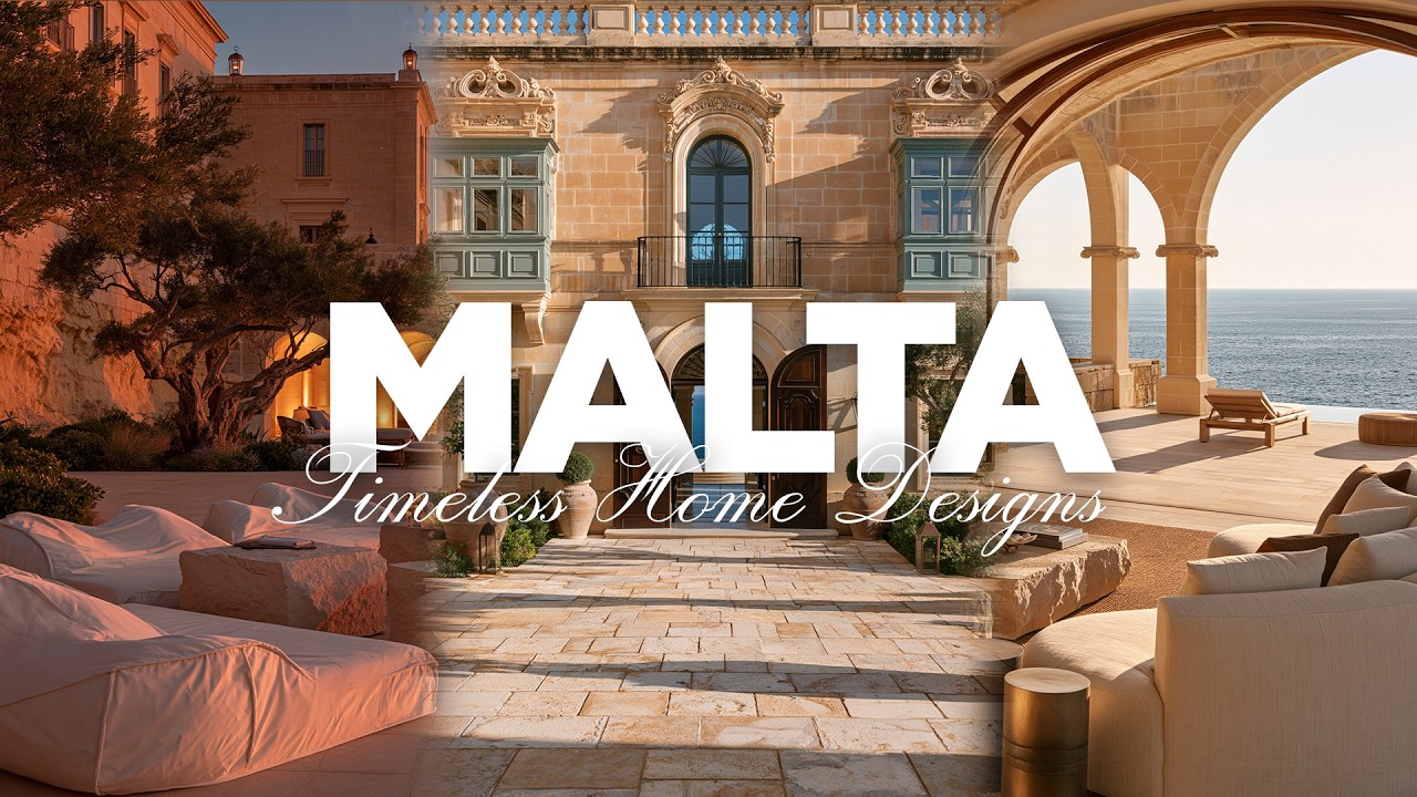 Creating MALTA ESTATE Aesthetics at Home | Aristocratic Mediterranean Elegance Designs