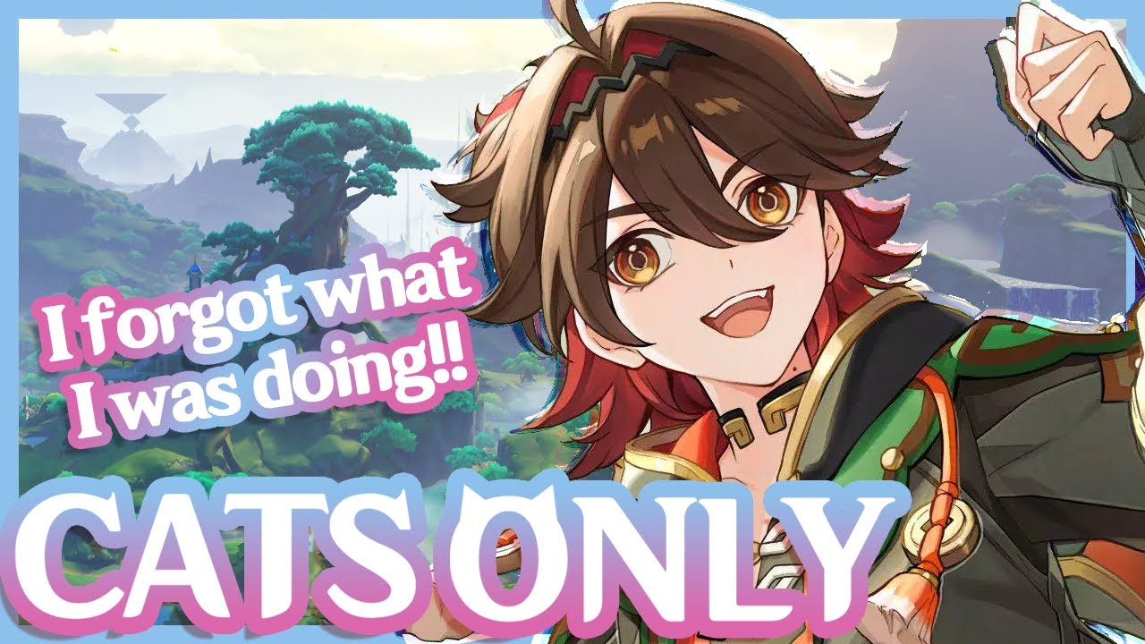 Leveling the CATalyst (and getting distracted) | Genshin Impact CATS ONLY