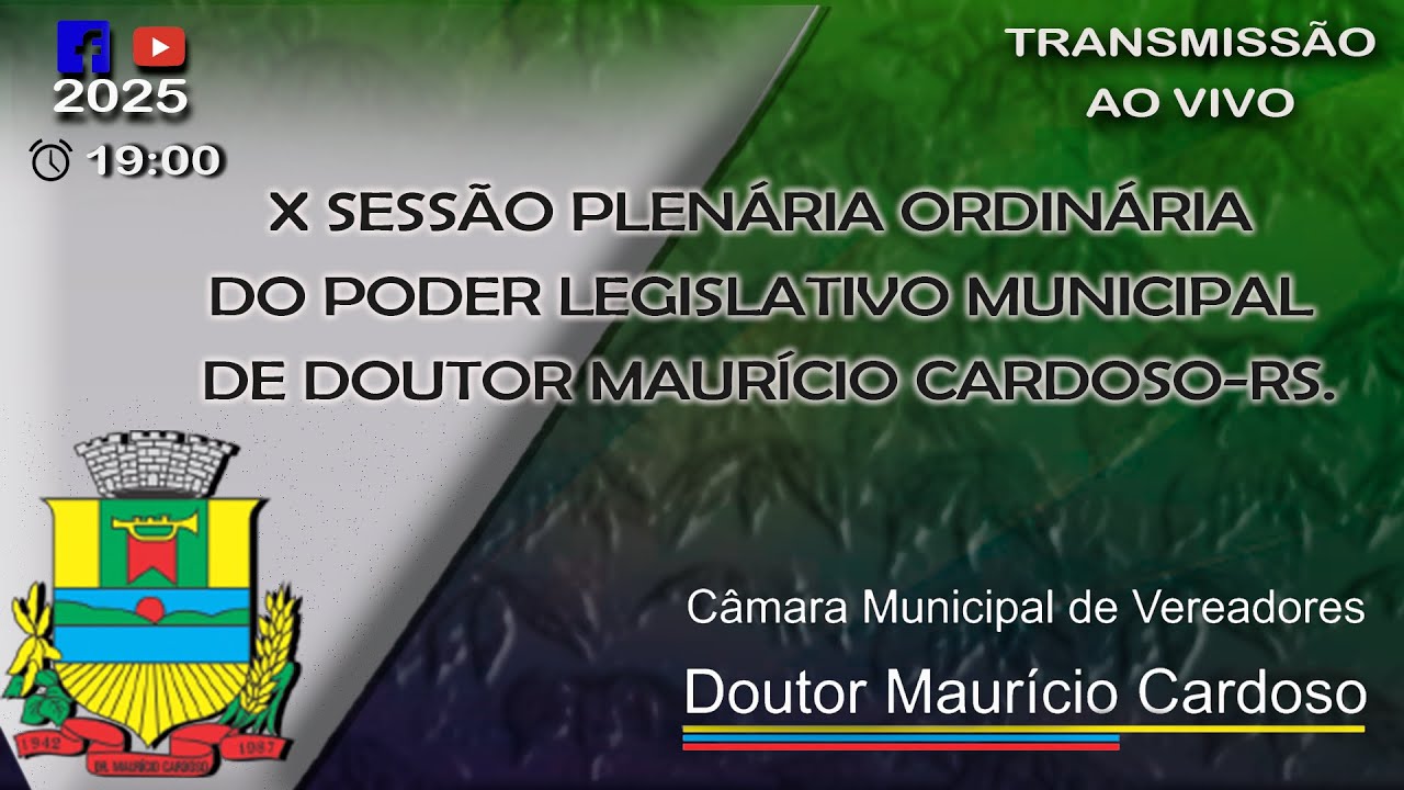 X SESSÃO PLENÁRIA ORDINÁRIA DO PODER LEGISLATIVO MUNICIPAL