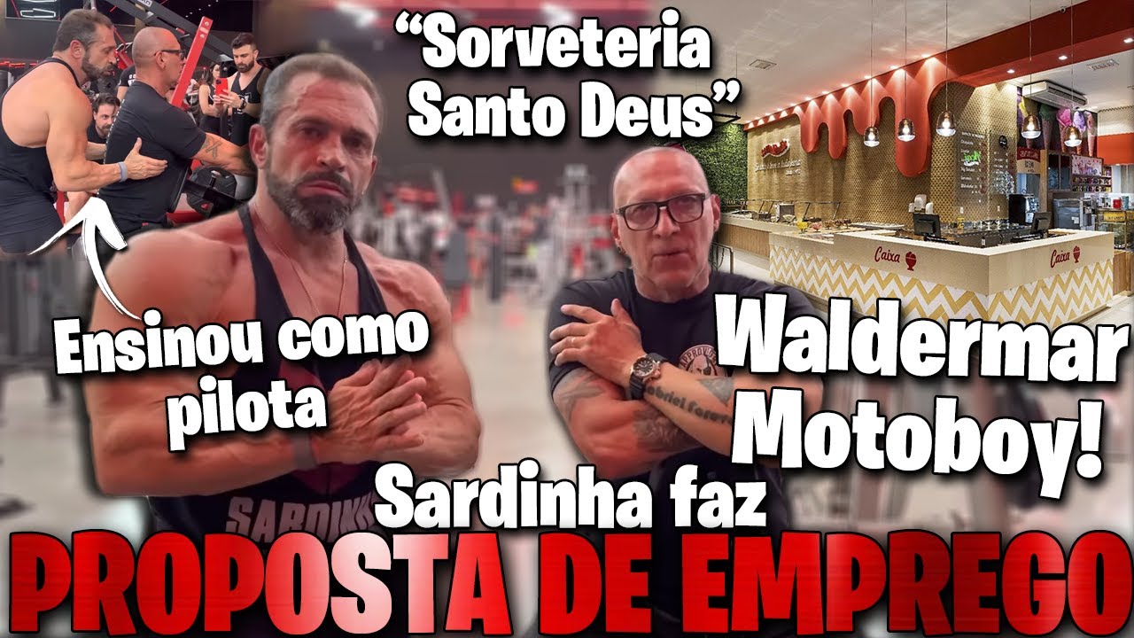 FERNANDO SARDINHA E WALDEMAR GUIMARÃES: OFERTA DE EMPREGO