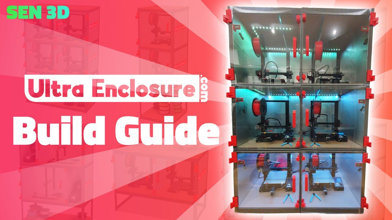 Ultra Enclosure: Custom 3D Printer Enclosure Kit by Sen 3D