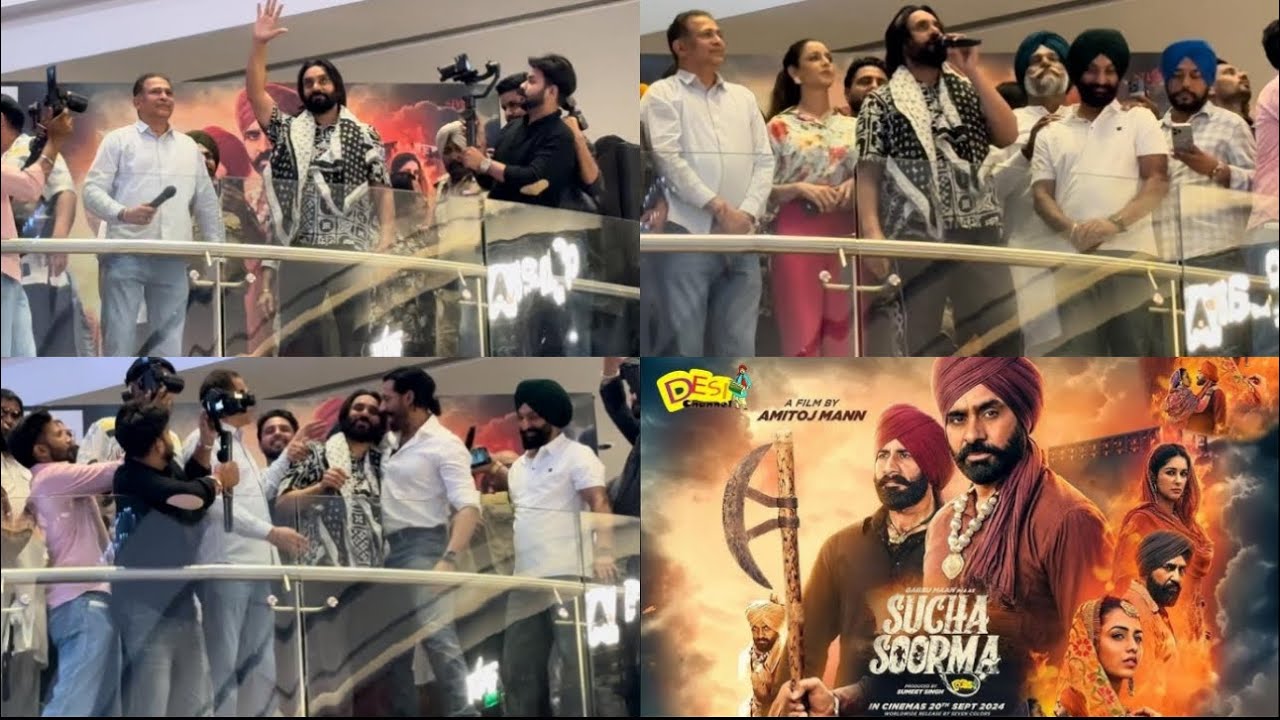 Babbu Maan in Cp 67 Mall || Sucha Soorma Starcast || New Punjabi Movie Sucha Soorma Review ||