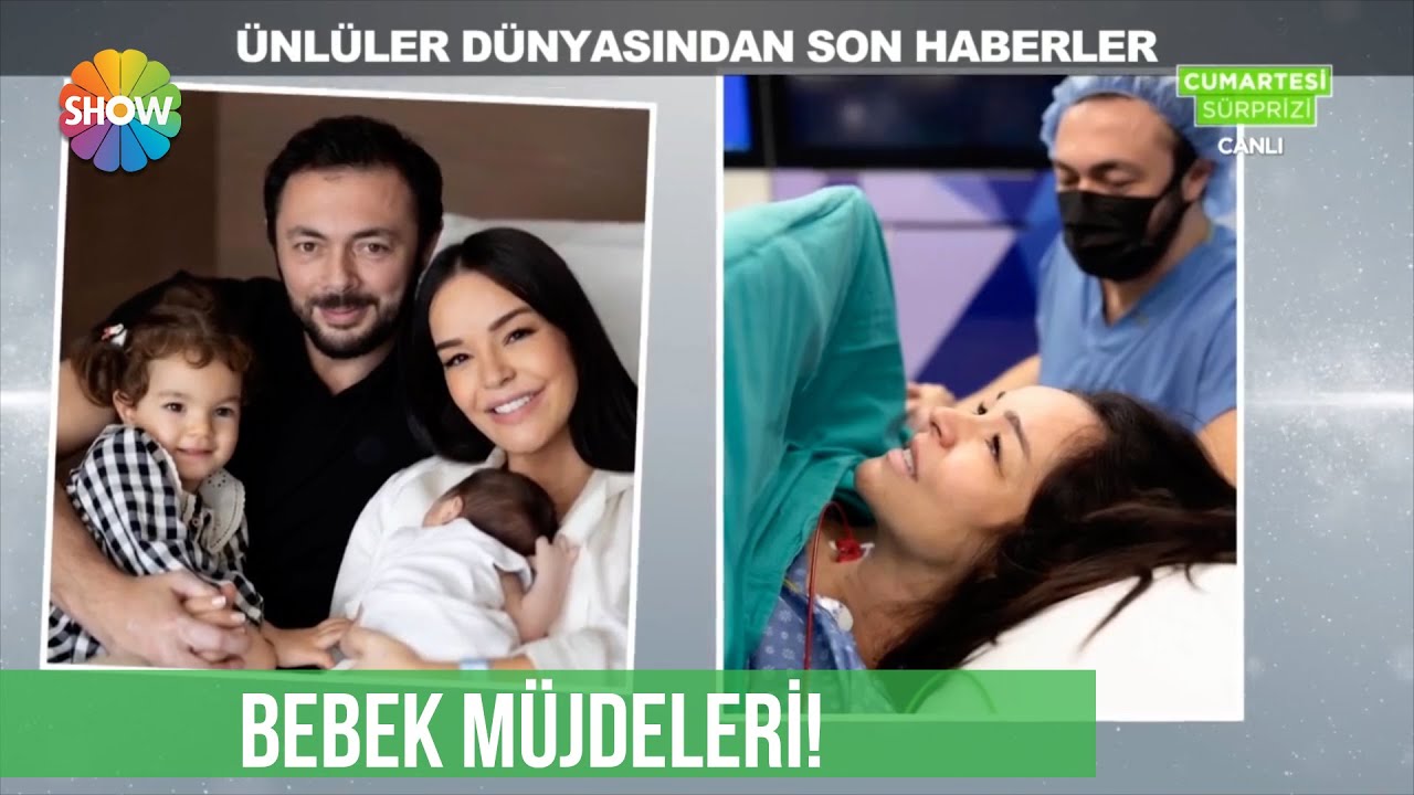 Ünlü hanımlardan bebek ve doğum müjdeleri!