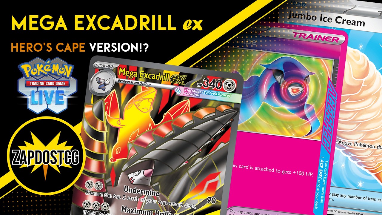 THIS Mega Excadrill ex Deck Almost Won a 650+ Tournament?!