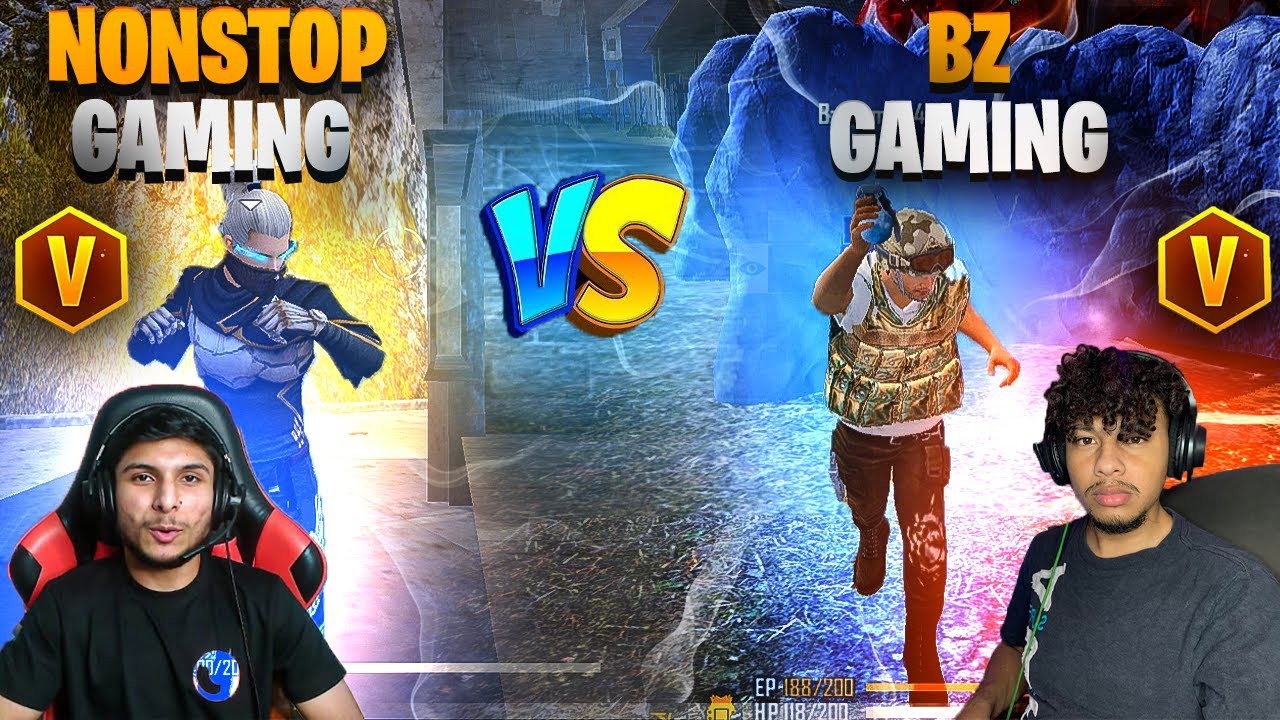 NONSTOP GAMING⚡️🖥VS BZ GAMING🔥🖥Friendly fight