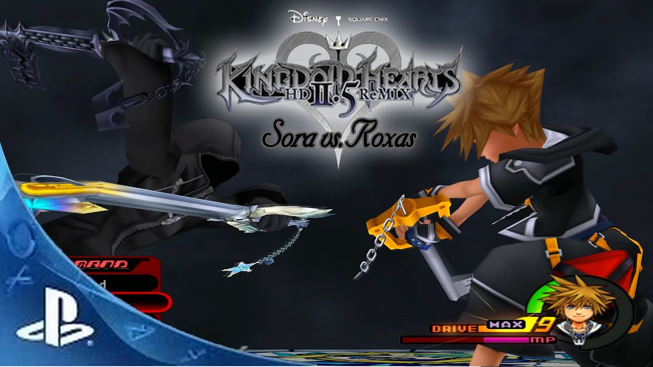 Kingdom Hearts 2.5 HD ReMix: Envisioned [Boss Battle]- Sora vs. Roxas 1080p