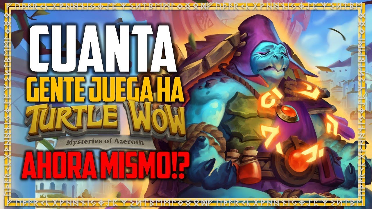 CUANTA GENTE JUEGA TURTLE WOW AHORA MISMO!?
