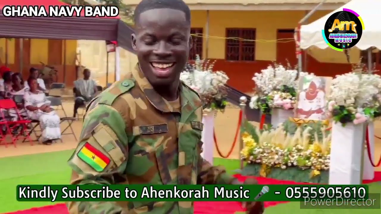 Don't cry after watching this sad performance🎧 Ghana Navy Band live Adadam