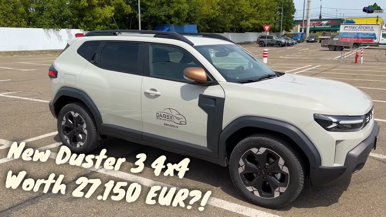 Dacia Duster 2024 4x4 In-Depth Walkaround Exterior Interior