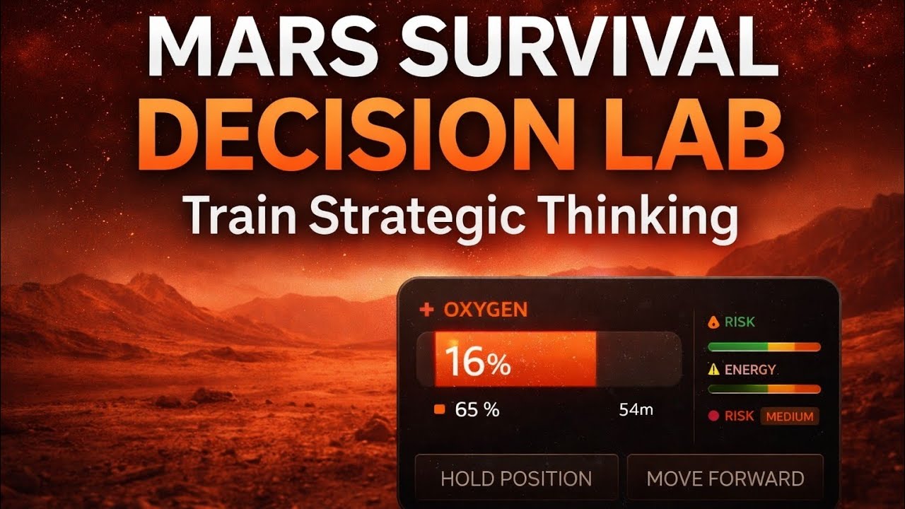 Mars Survival Decision Lab – Training Strategic Thinking Through Constraints