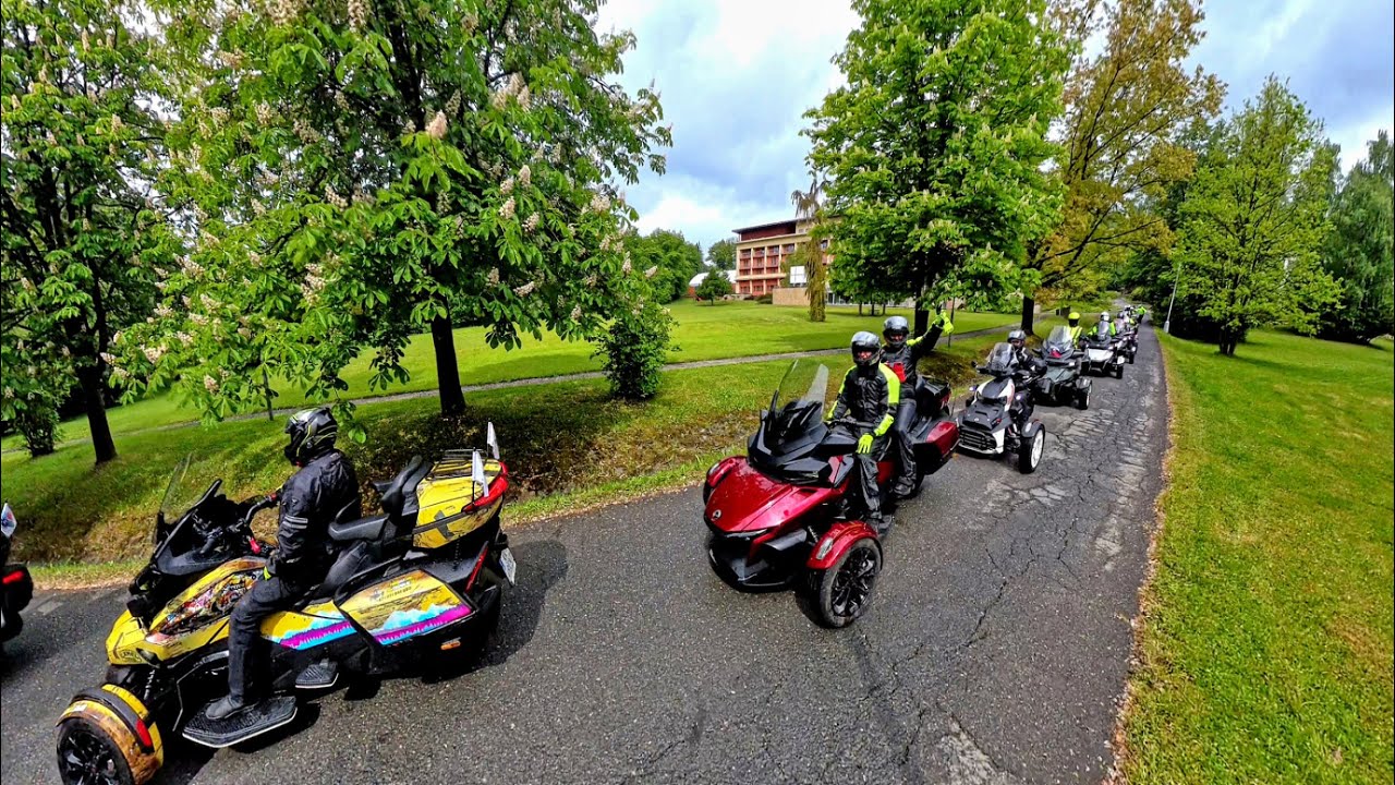 Zahájení sezóny 2025 s Can-Am v Beskydech - 17.5.2025 - Výlety na Can-Am Spyder RT