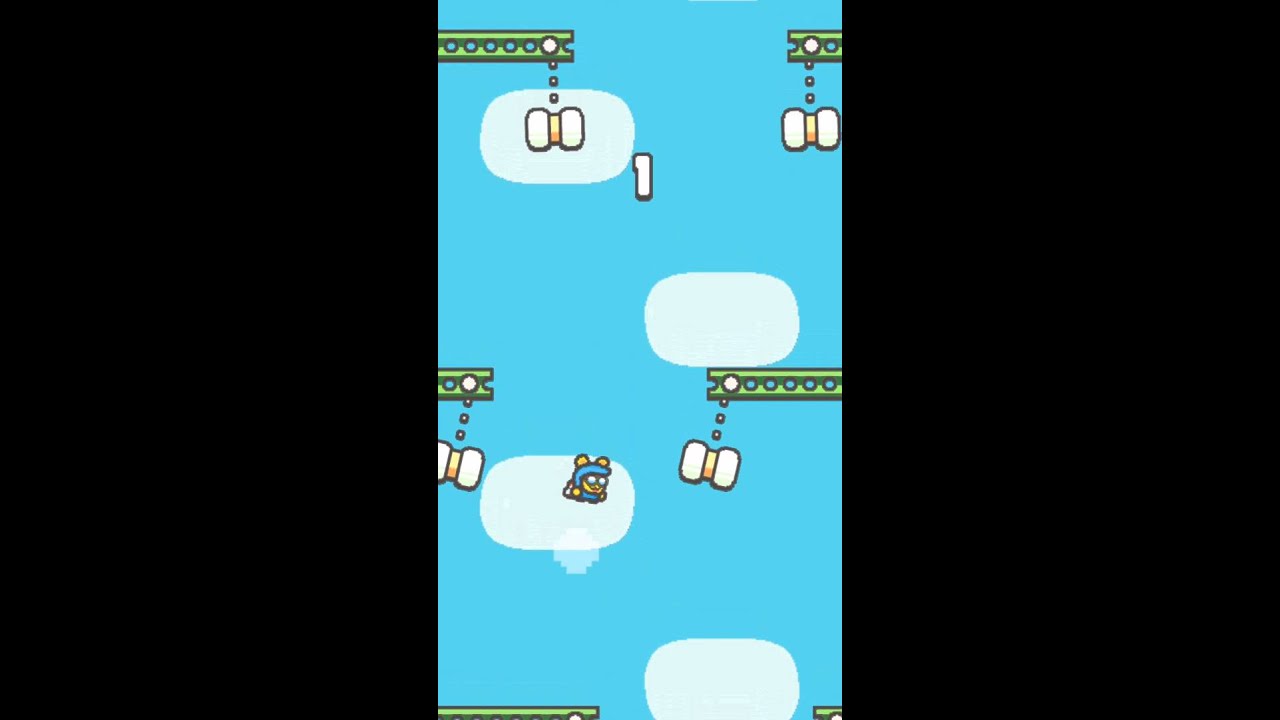 Swing Copters 2 - My new high score (75) - Fabi Crasher