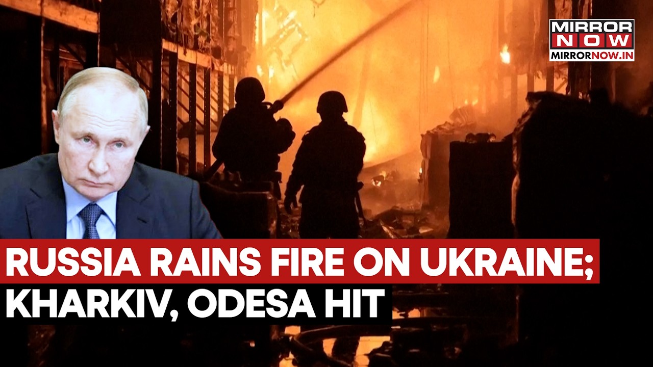 Russia Rains Revenge Fire On Ukraine After Moscow Oil Facility Attack; Kharkiv, Odesa Hit; 10 Hurt