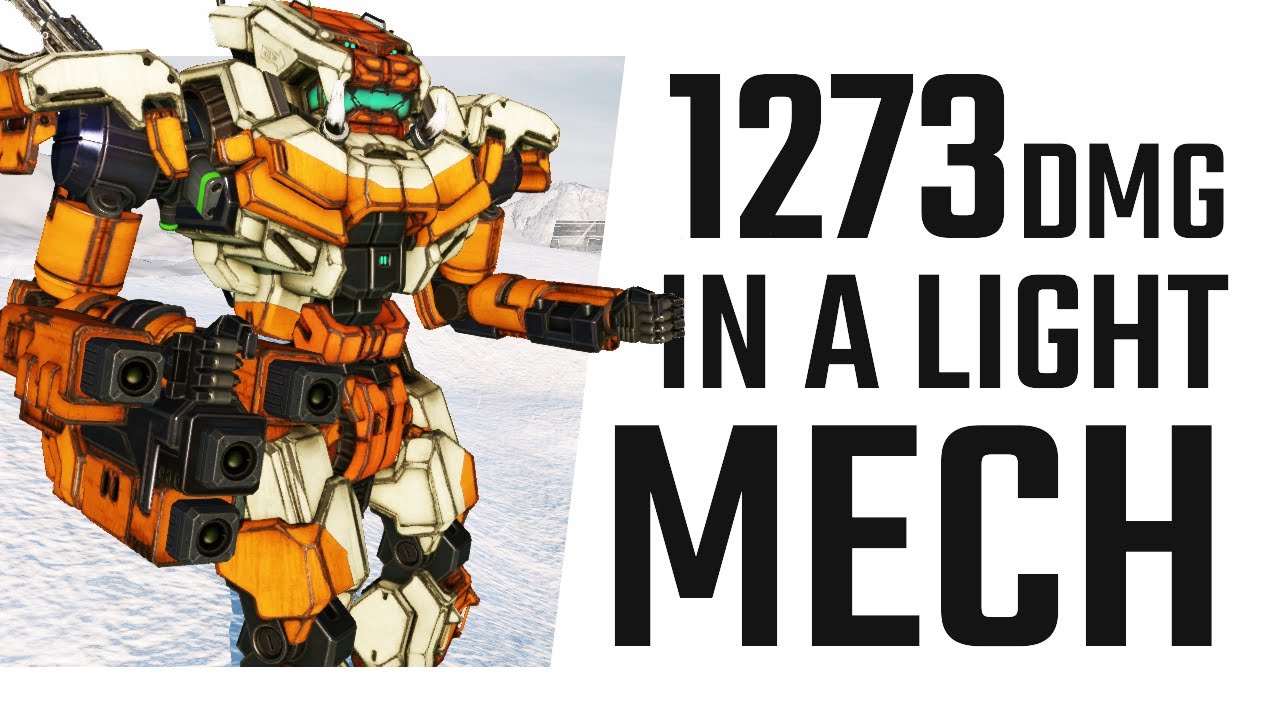 1273 Damage in a Light Mech? Panther Build - Mechwarrior Online The Daily Dose #1164