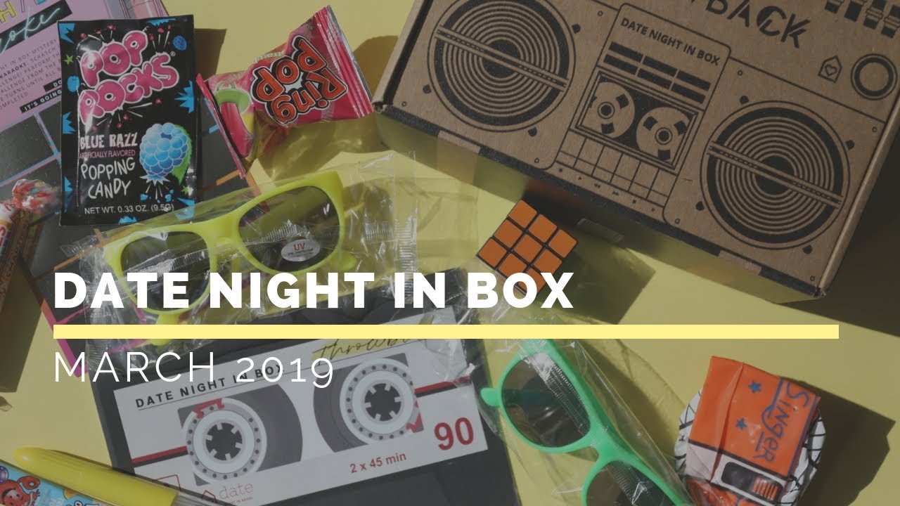 Date Night In Box Review March 2019: Couples Subscription Box