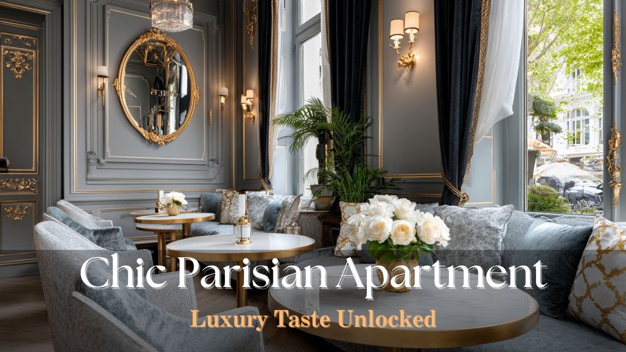 Chic Parisian Apartment Tour: A Masterclass in Expensive Interior Taste and Timeless Style