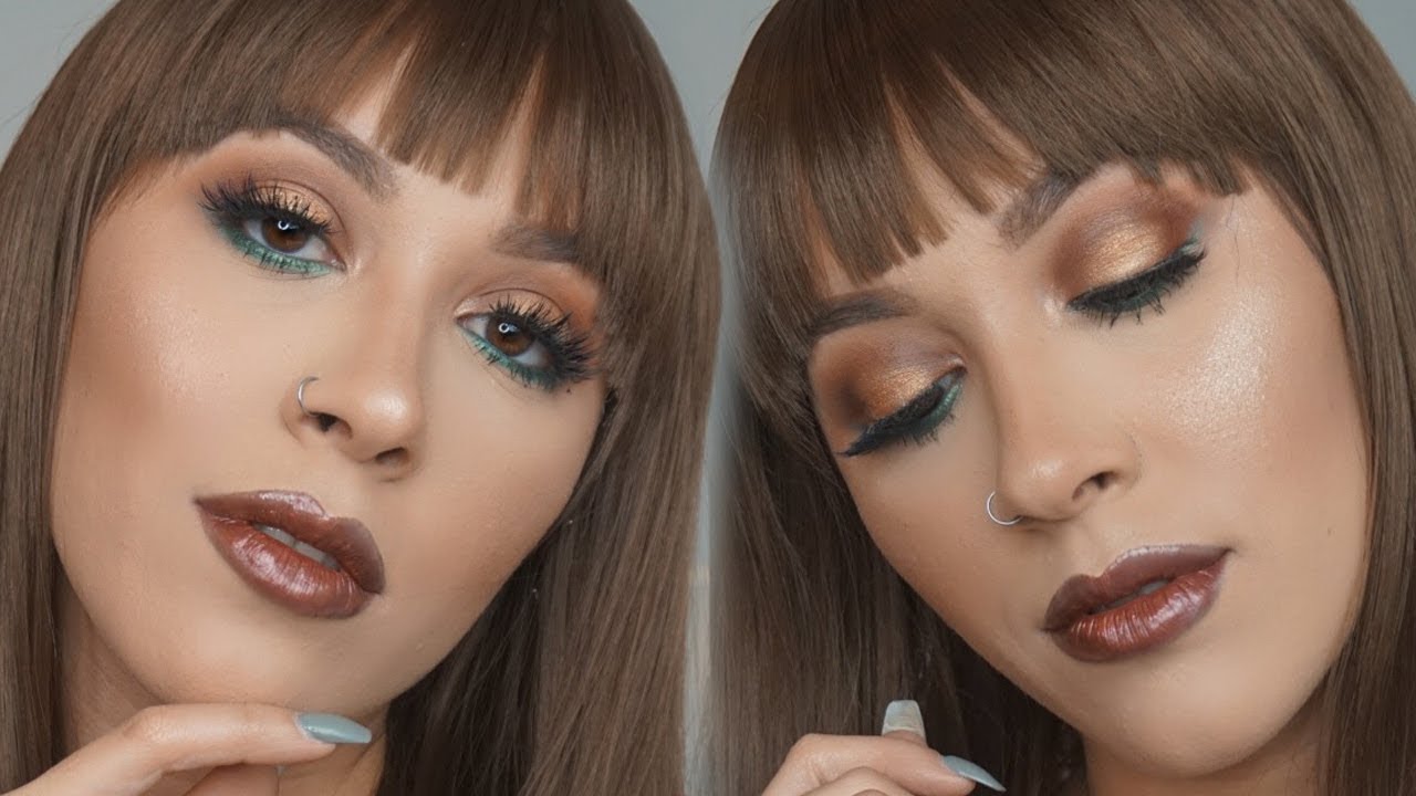 Labios metalizados Makeup look | Vicky Alvarez