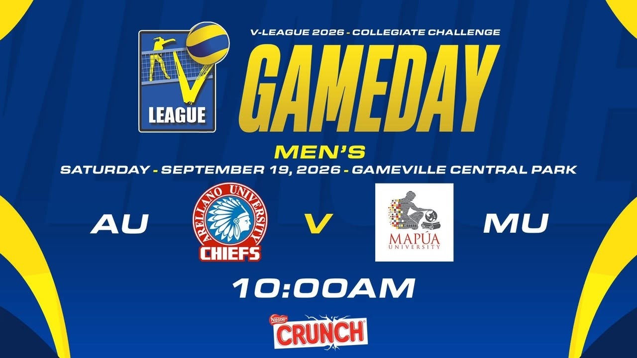 AU vs MU | Preliminaries | 2026 Men's V-League: Metro Manila Division