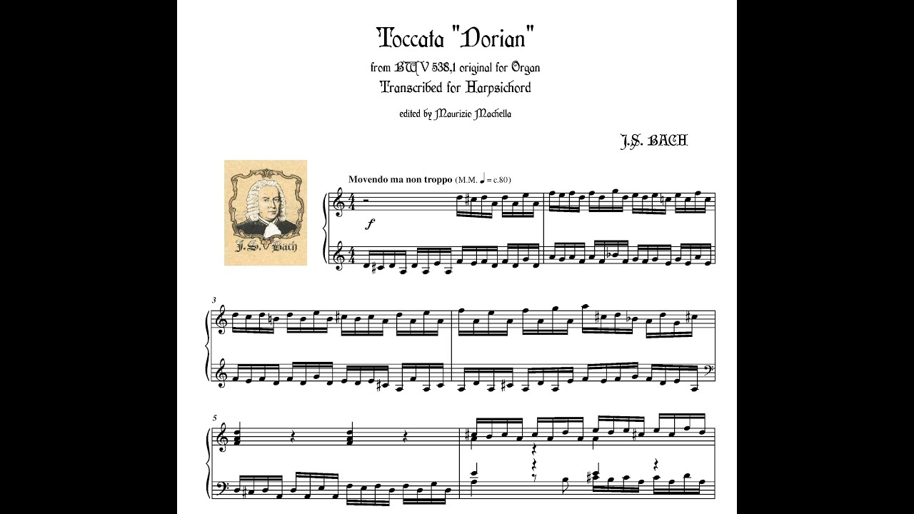 J.S. Bach: Toccata BWV 538 