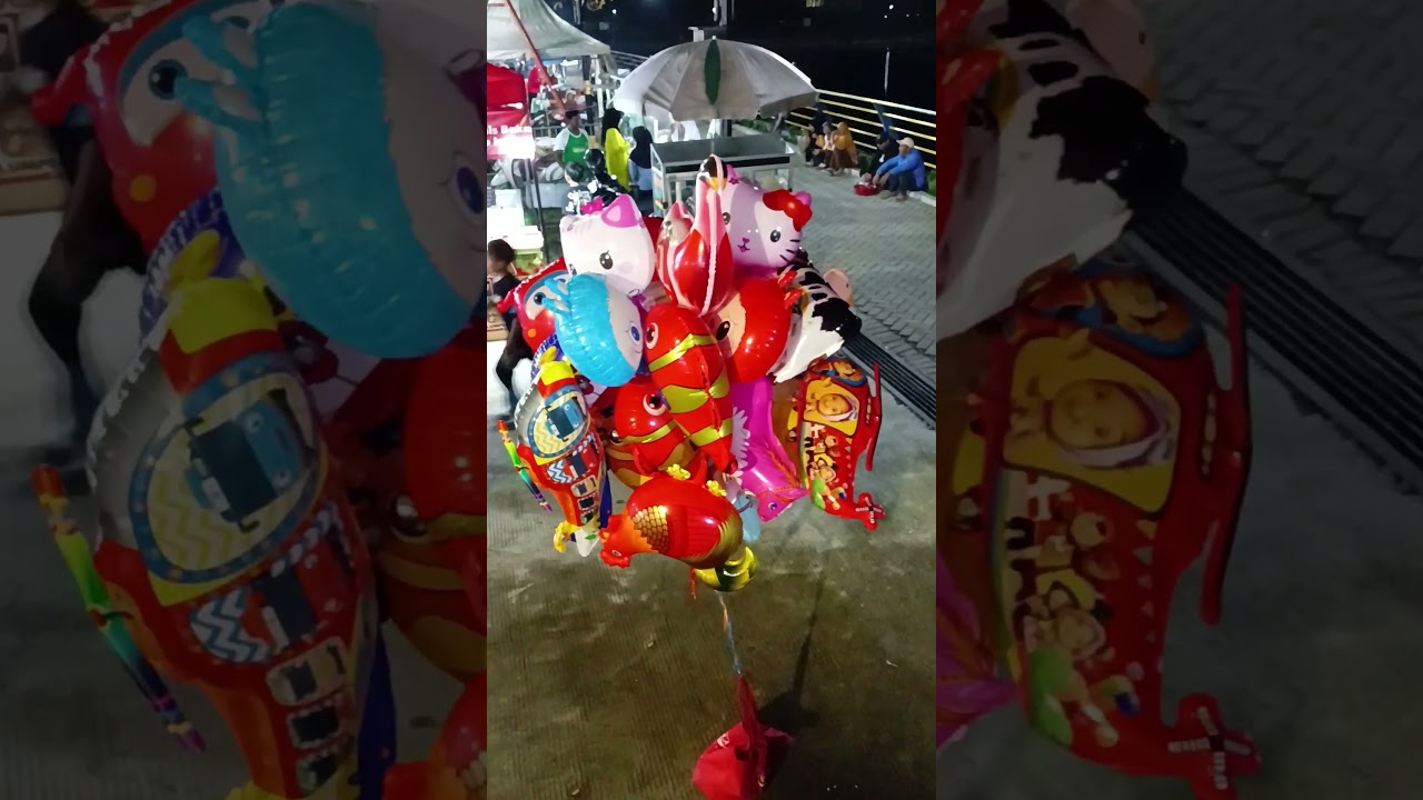 balon karakter hello kitty bebek lucu #balloon #balonkarakter