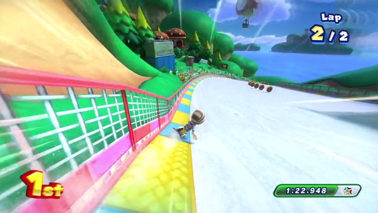 [Mario & Sonic Sochi 2014] Groove Pipe Snowboard