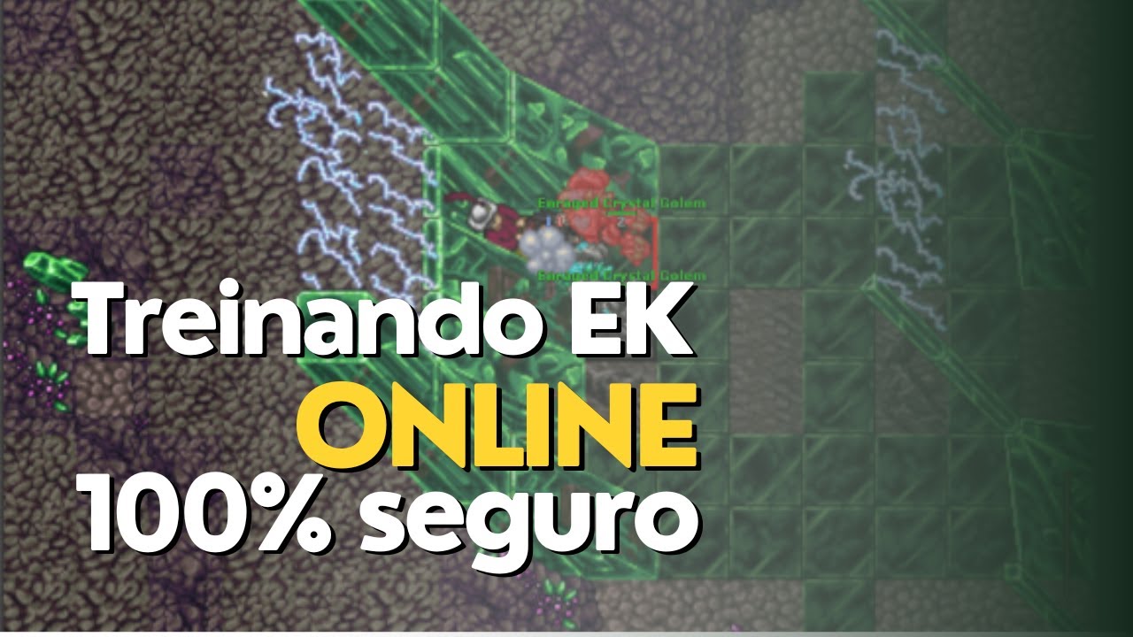 Tibia - Como Treinar Online EK 600+ High Skilled - 100% safe