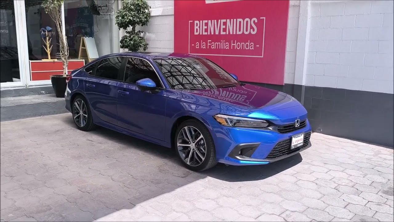 HONDA #civic  TOURING 2024 AZUL #SPORT Vista rapida #SEDAN #honda #civic #2024 #colores