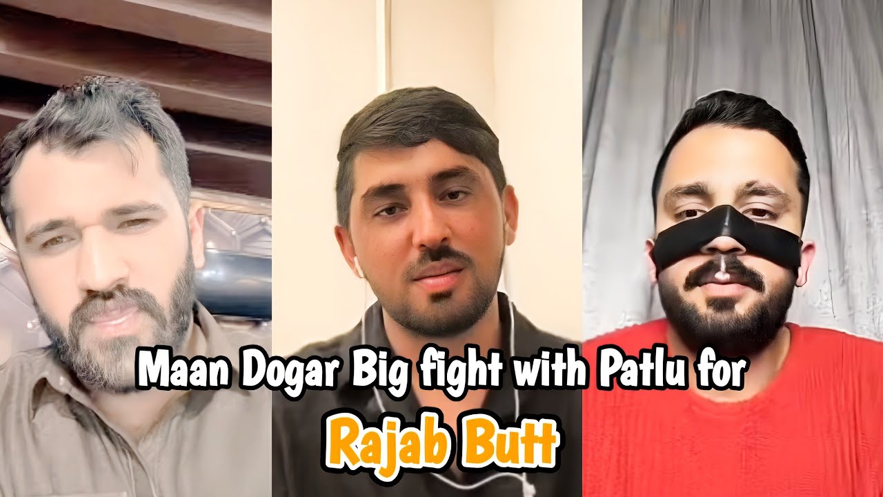 Maan Dogar Big Fight with Patlu for Rajab Butt | Live with Syed Haider 