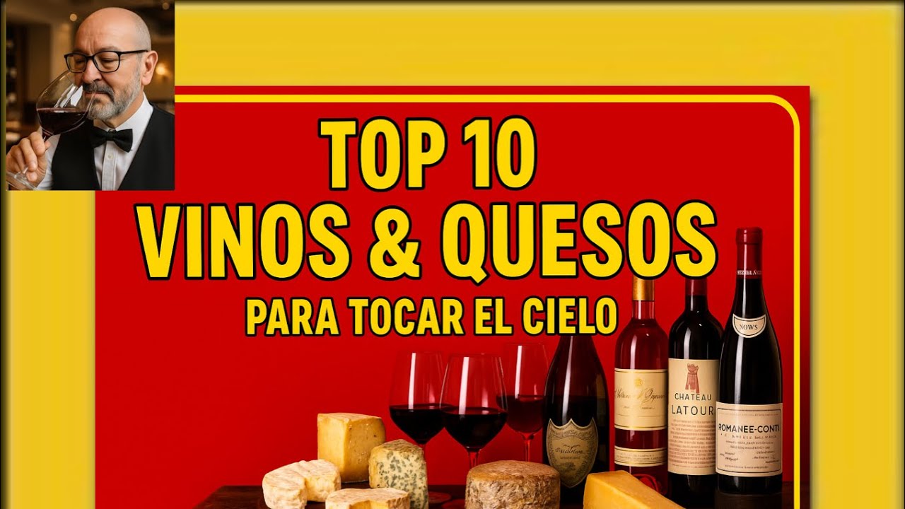 (403)TOP 10 VINOS Y QUESOS PARA TOCAR EL CIELO