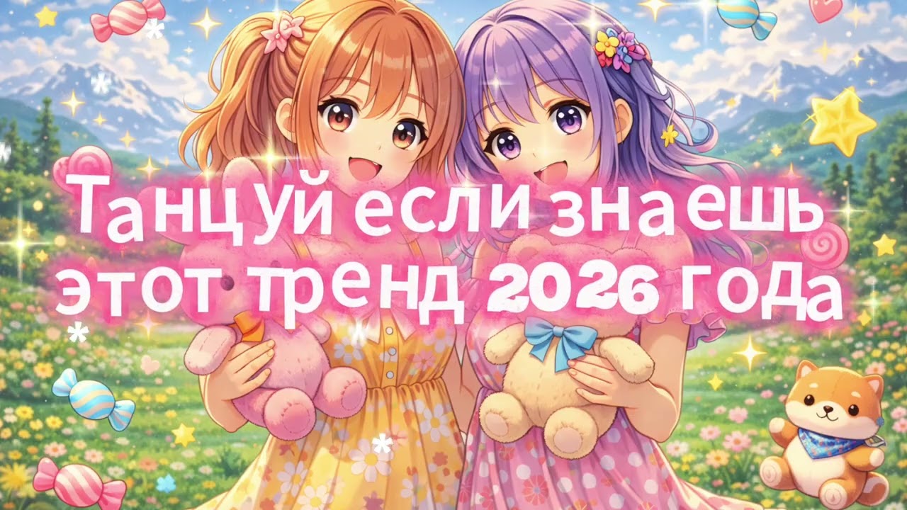 Танцуй если знаешь этот тренд 2026 года❤️