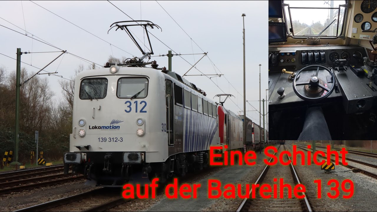 Eine Schicht auf der Baureihe 139, unterwegs zwischen Bremen und Kreiensen