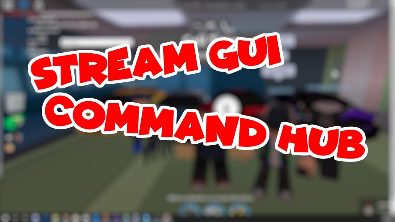 😱🔥 COMMAND HUB | STREAMGUI V1 🔥😱