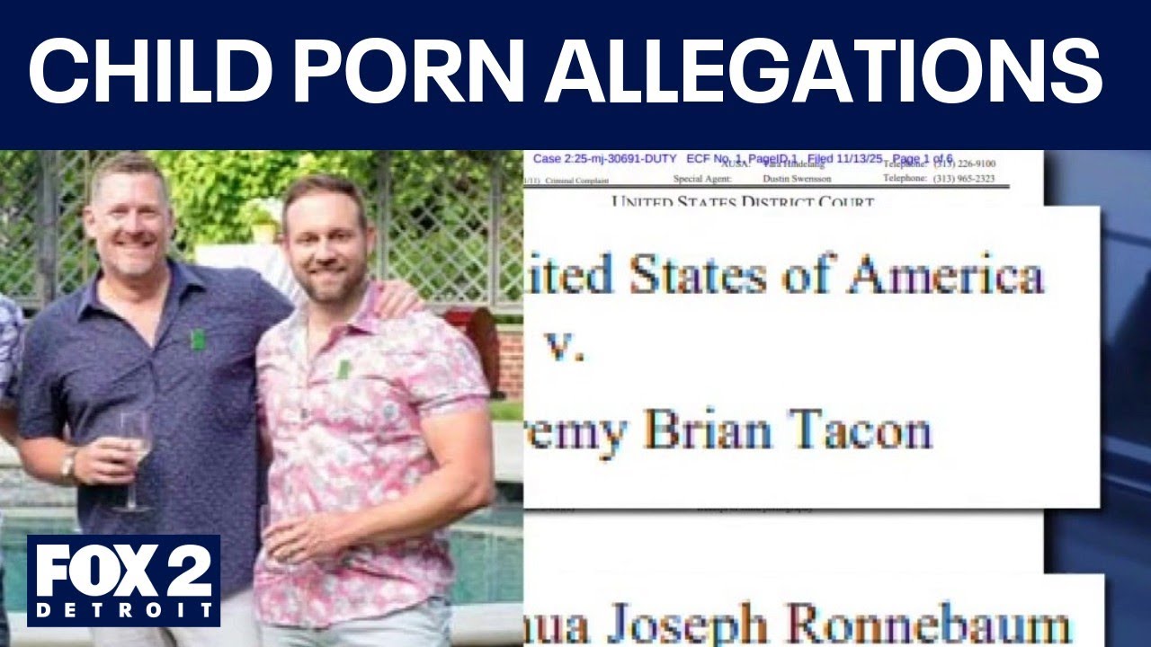 Disturbing child pornography case involving men from Metro Detroit