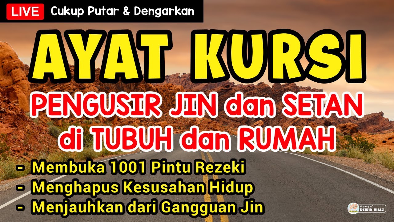 Ayat Kursi 100X FULL Bikin Adem dan Tenang Suasana Hati Dengan Suara Merdu Menyejukkan.