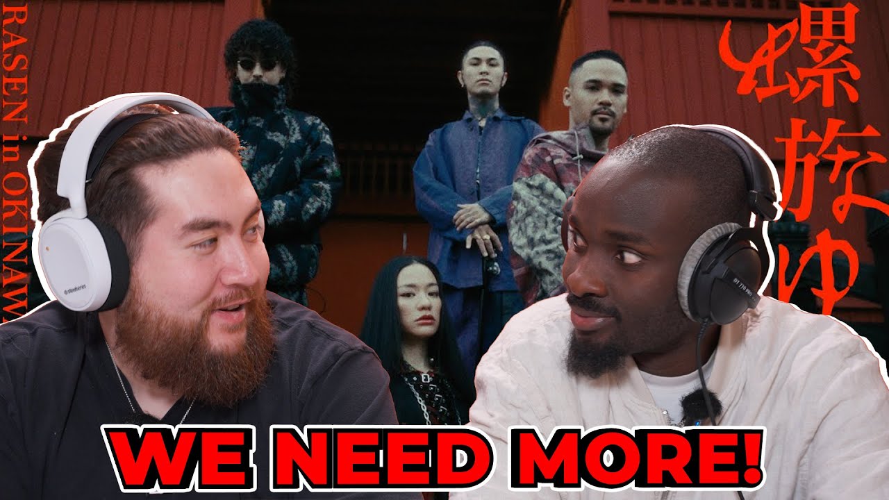 Awich, 唾奇, OZworld, CHICO CARLITO - RASEN in OKINAWA (Prod. Diego Ave) -   海外の反応 | REACTION