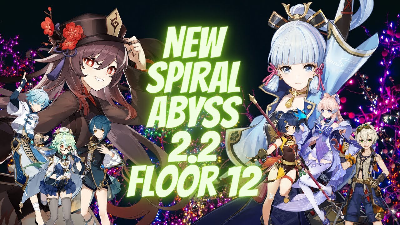 Hu Tao C0 and Ayaka C0 team destroy floor 12 Spiral Abyss 2.2 | Genshin Impact