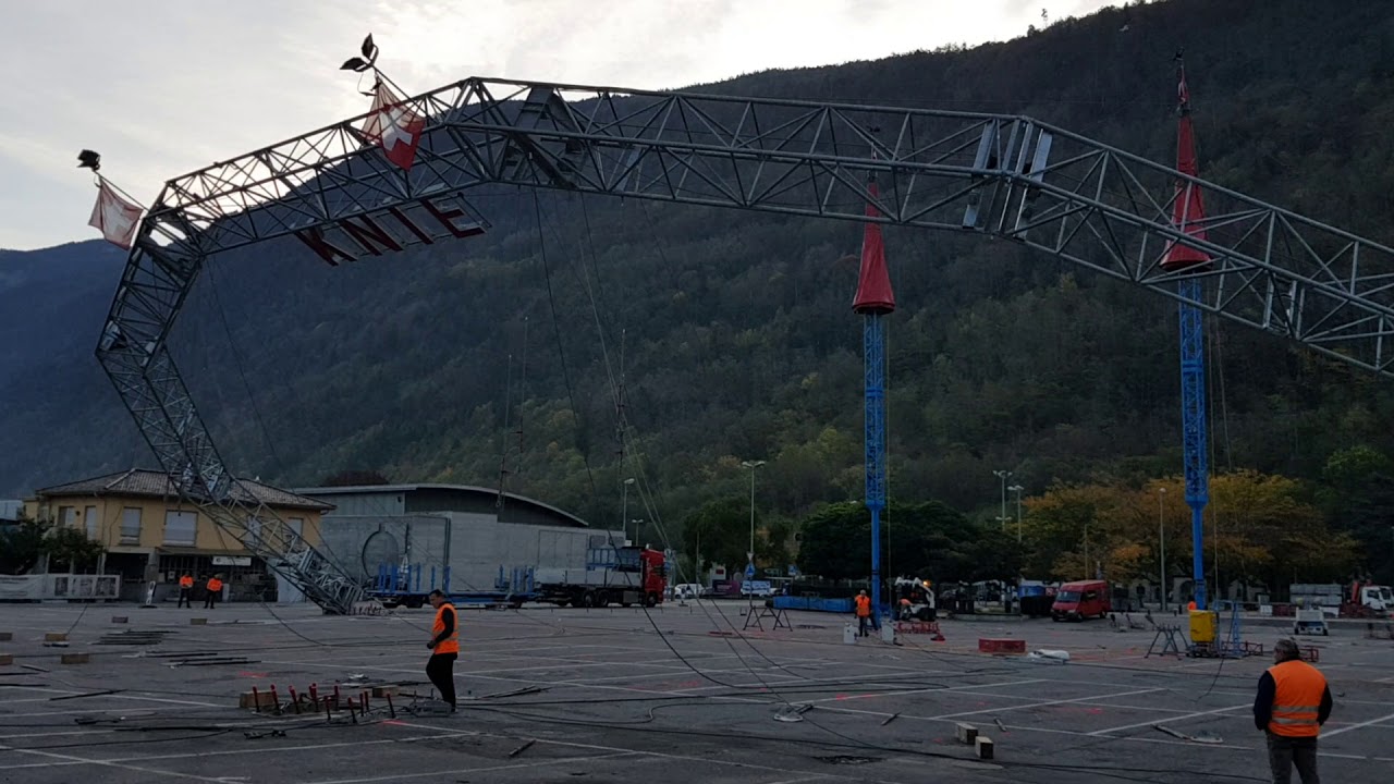Circus Knie Martigny 2018 Montage