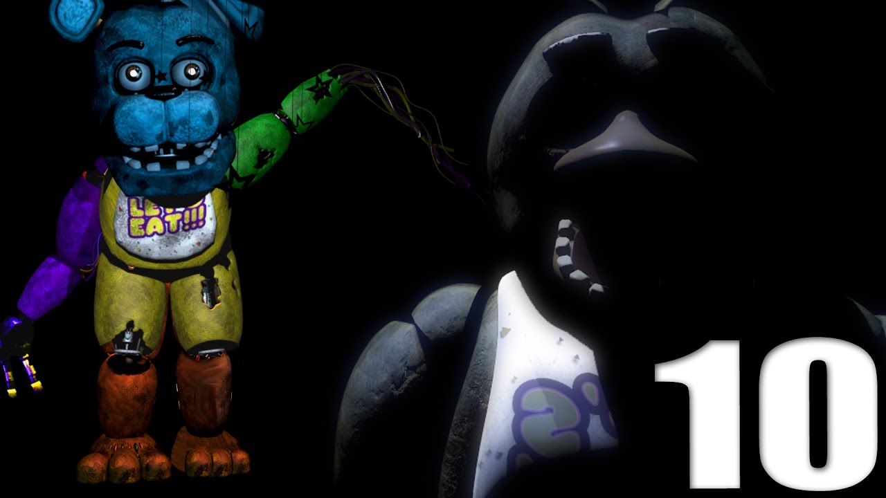PLAYABLE ANIMATRONICS 10! - Gmod Five Nights At Freddy's Joy of Creation Pill Pack (Garry's Mod)