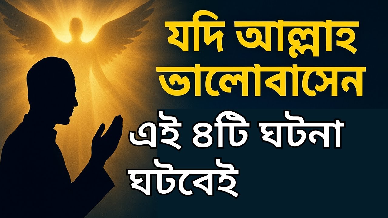 এই ৪টি লক্ষণ দেখলে বুঝবে আল্লাহ তোমাকে ভালোবাসেন|Bangla Islamic Motivation