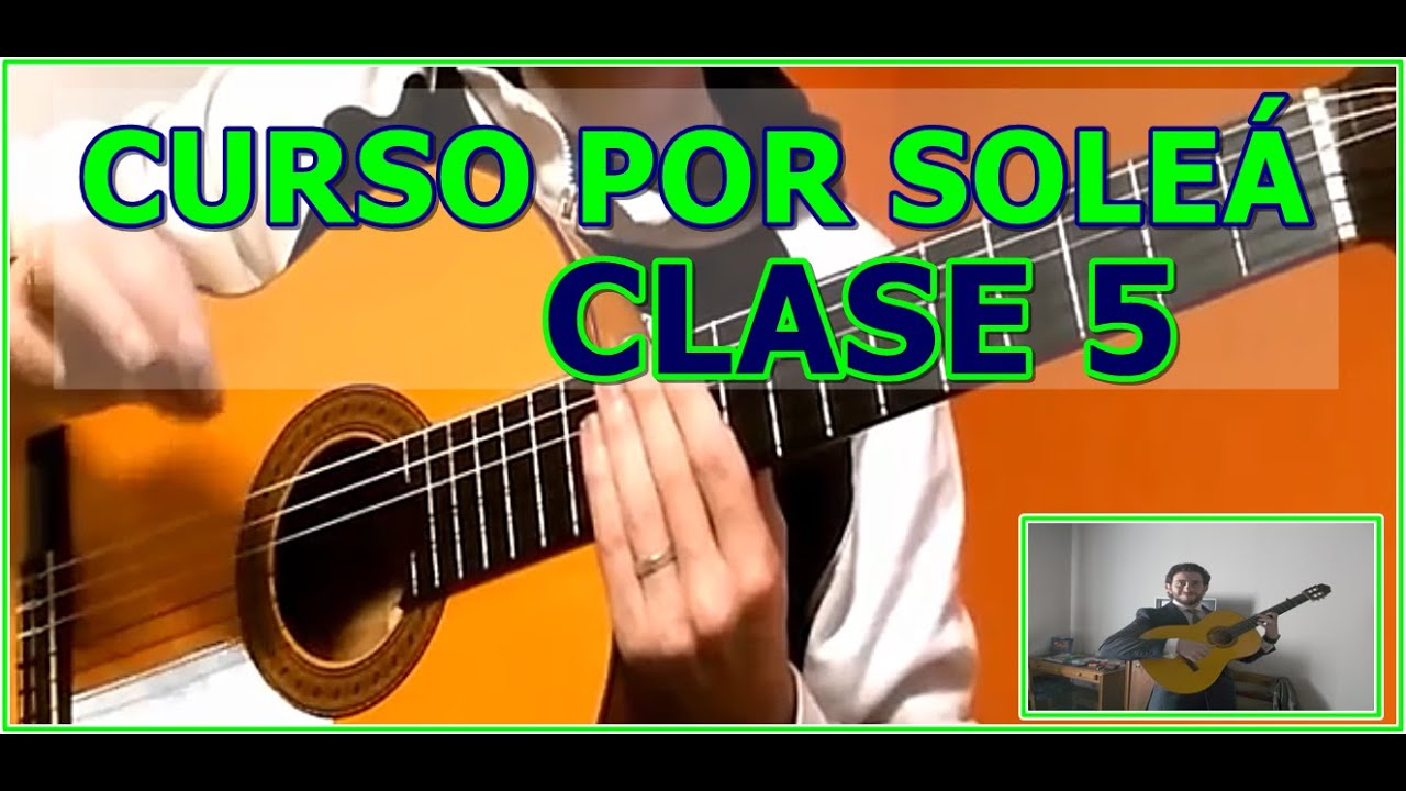 Semana 5  Por solea. Ejercicios Iniciales del tremolo y Falseta tremolos N1