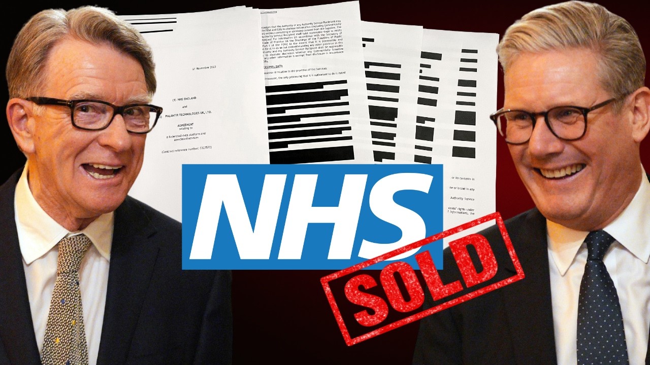 Britain's NHS Data Is Now Controlled by a US Spy Company