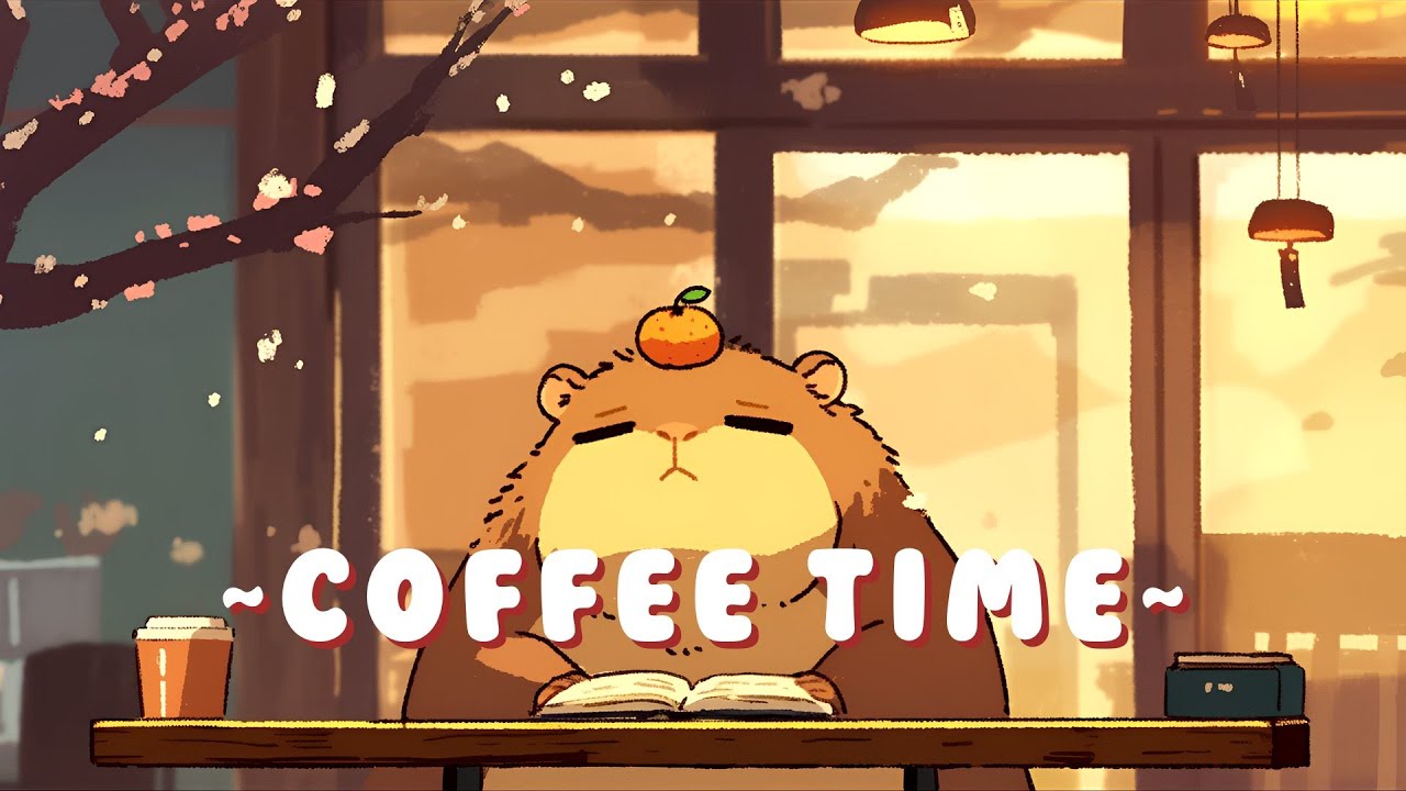 Capybara Beats & Lofi - Relaxing Tunes Collection ~ Soothing Ambiance ~ 🎵 💫 | Study Aid