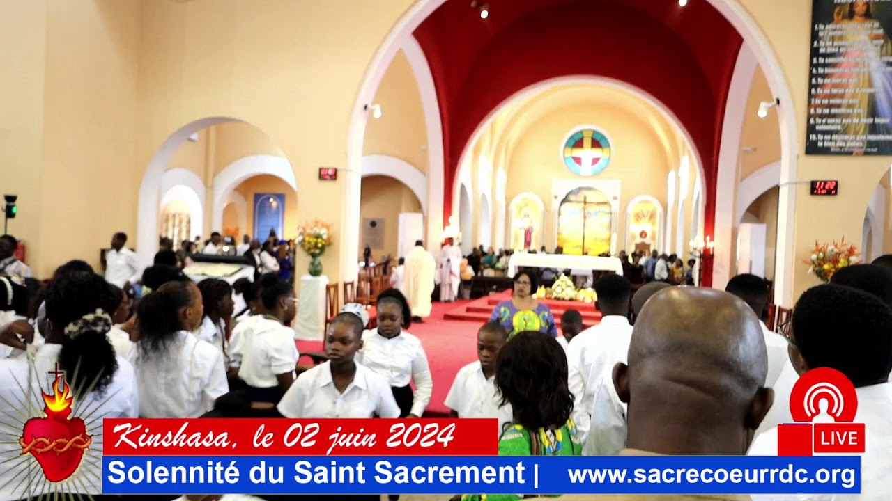 MESSE DU SAINT SACREMENT 2024 / (Première Communion)