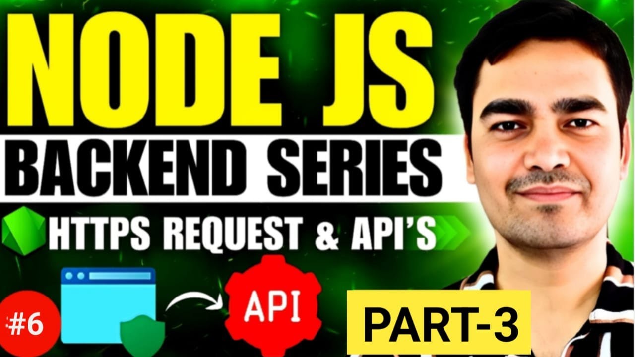 Node Js Series:  HTTP Headers, Status Codes in Hindi