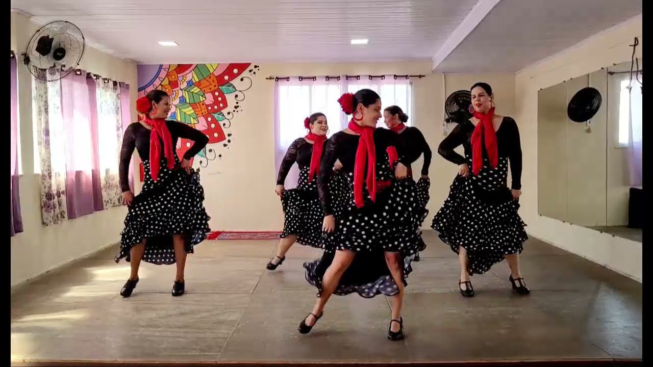Dança Cigana (Gypsy Dance) - 1 Lugar grupo master Rubi - Rumba Flamenca