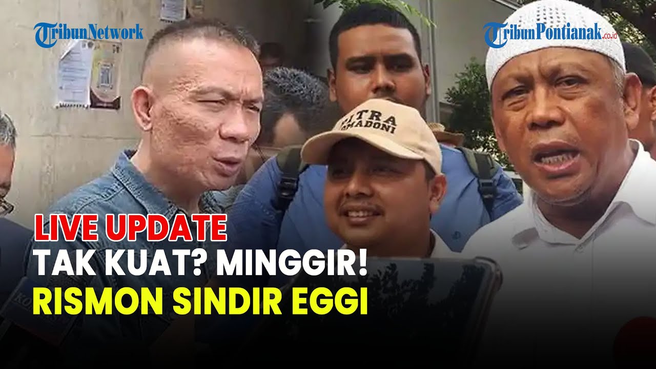 🔵 “KALAU TAK KUAT, MINGGIR!” RISMON TEGAS SOAL SP3 & RJ EGGI SUDJANA