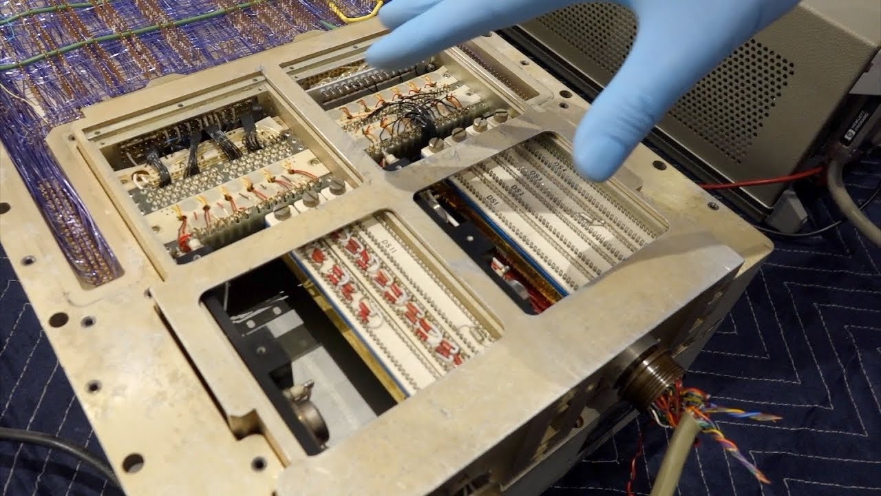 Apollo Guidance Computer Part 14: Bringing up fixed rope memory